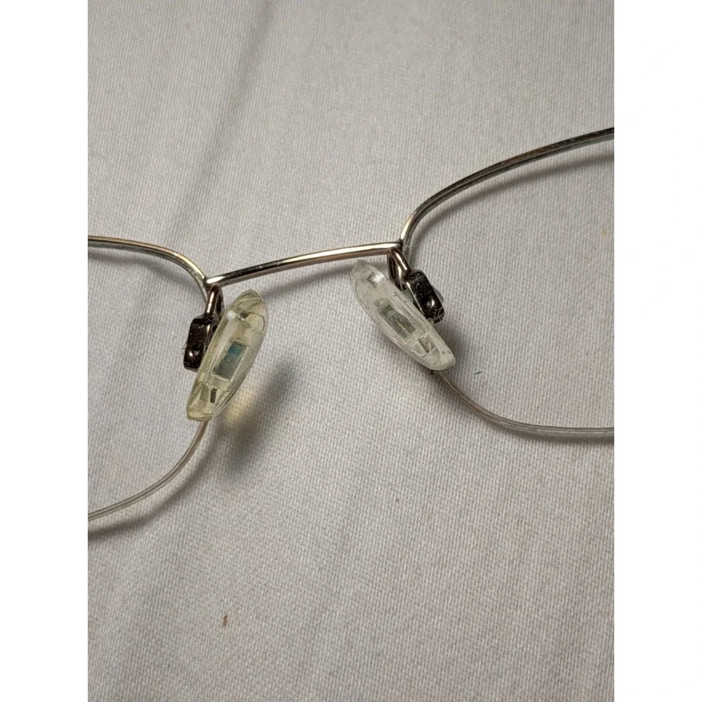 Polo Ralph Lauren 1004 9012 Gold Oval Semi-Rimless Eyeglasses Frames 49-19-135
